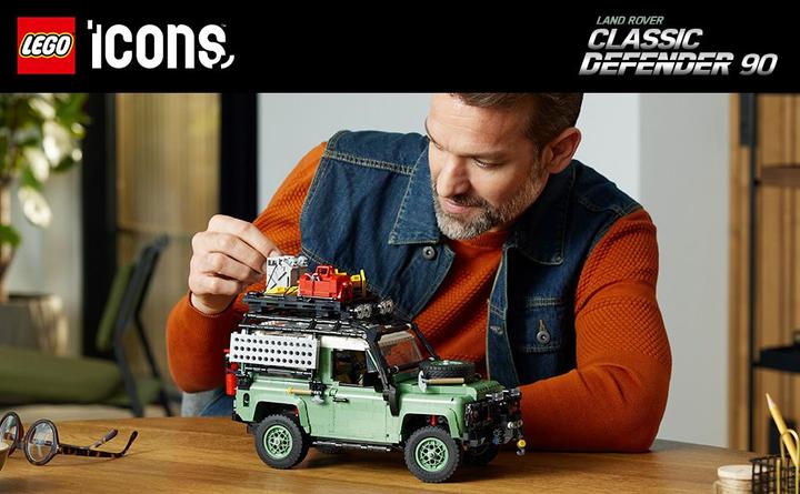 Productafbeelding LEGO Iconen Klassieke Land Rover Defender 90 10317 (10317, LEGO Icons, LEGO Zeldzame Sets)