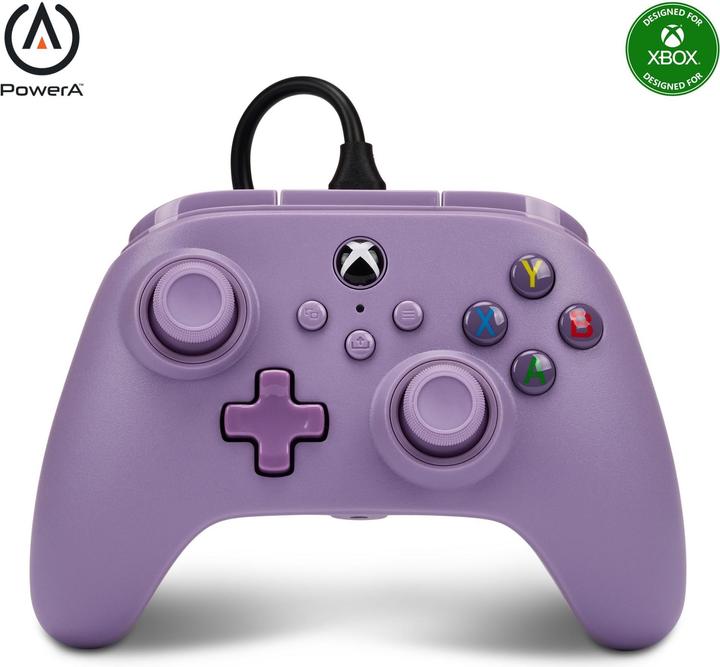 Immagine prodotto PowerA Controller Nano Enhanced Wired per Xbox Serie X|S - Lilla - Microsoft Xbox Serie S (Xbox Series X, Xbox Serie S, PC)