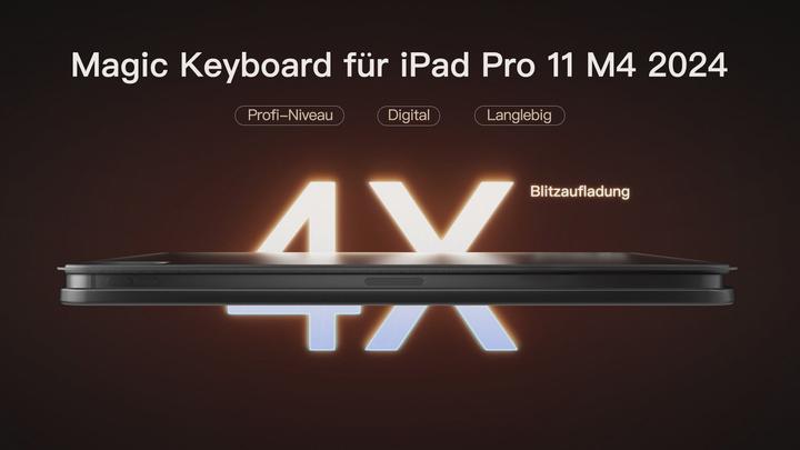 Produktbild Inateck Keyboard iPad 09121 black gray (KB09121 black gray)