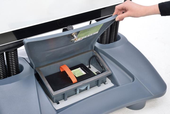 Productafbeelding Update Displays Klantenstopper WindPro LED zilver DIN A1 2 vakken (A1)