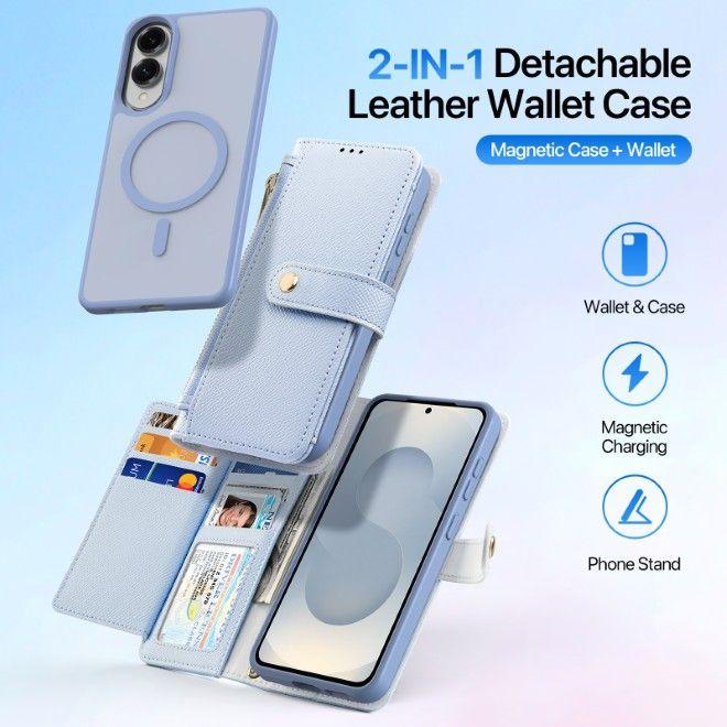 Produktbild Dux Ducis Lawa Series MagSafe Kunstleder Bookcover Hülle (Samsung Galaxy S25 Edge)