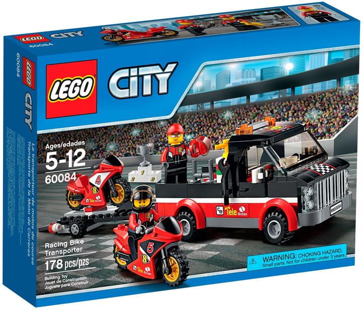 Actual product image LEGO Racing Bike Transporter (60084, LEGO City)