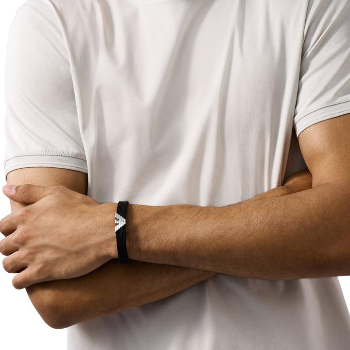 Produktbild Emporio Armani Armband (18 cm, Edelstahl, Silikon)