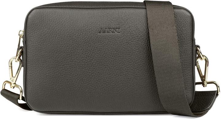 Actual product image Aarni Large Crossbody Bag, olive/gold