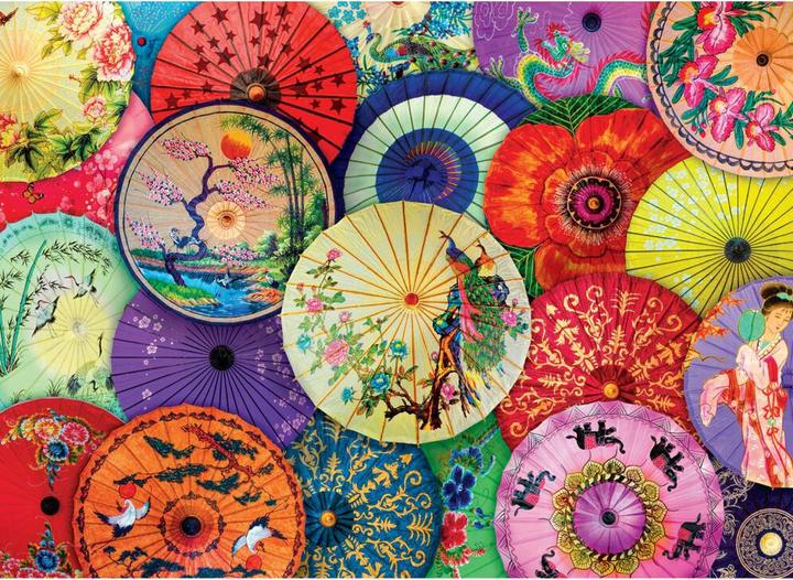 Produktbild Eurographics Asiatische Ölpapierschirme (1000 Teile)
