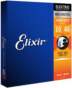Actual product image Gore Wear Elixir 12450 Elec. Nanoweb 12-st.010/046 (12 x, Guitar, 0.01")
