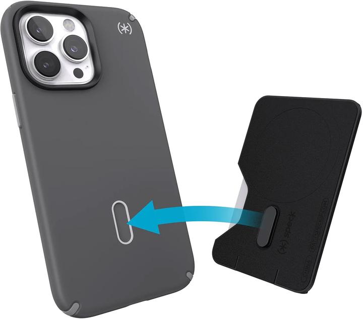 Actual product image speck ClickLock Wallet for MagSafe Black