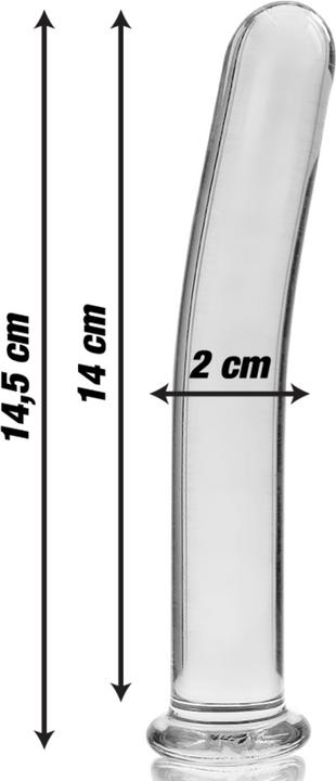 Produktbild Ibiza Nebula Series By ™ - Modell 8 Dildo Borosilikatglas 14,5 X 2 cm Klar