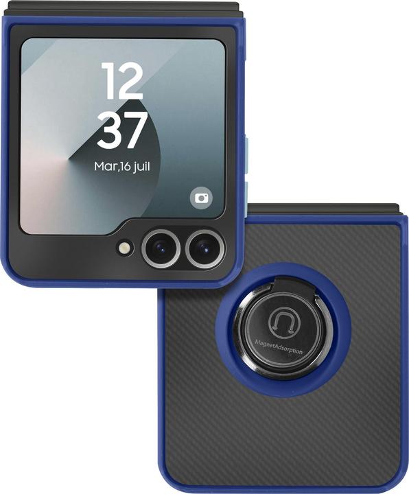 Immagine prodotto Avizar Custodia ad anello per Galaxy Z Flip 6 Supporto integrato (Samsung Galaxy Z Flip6)