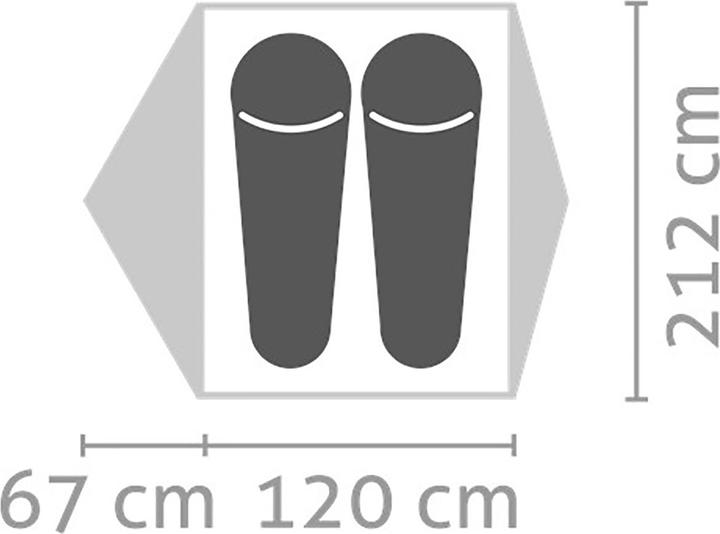 Produktbild Salewa Micra II (Kuppelzelt, 2.30 kg, 2 Personen)