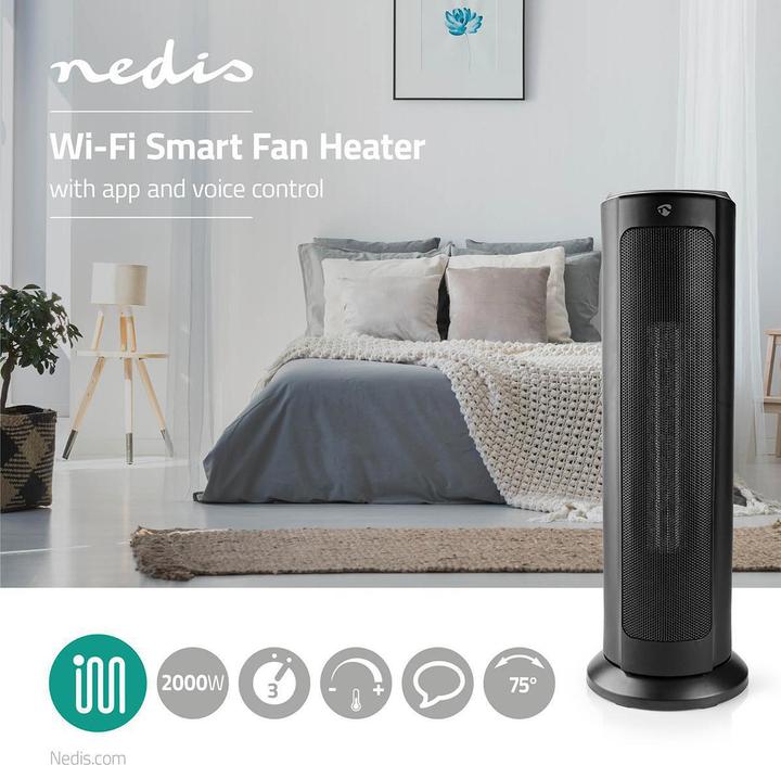 Actual product image Nedis WIFIFNH10CBK