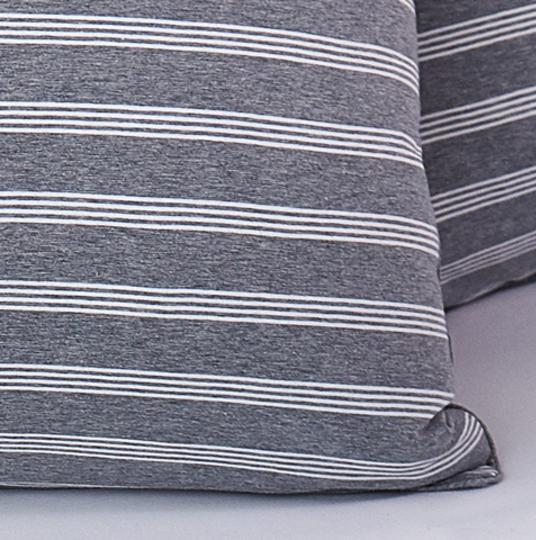 Produktbild Living Home Melange Jersey Double Face (Bettwäsche Set, 80 x 80 cm, 155 x 220 cm)