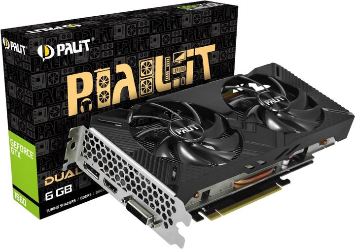 Produktbild Palit GeForce GTX 1660 Dual (6 GB)