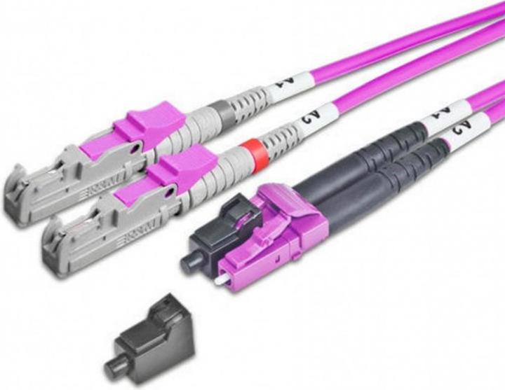 Actual product image Lightwin LWL Duplex Patch Cable Multimode (CAT7, 2 m)