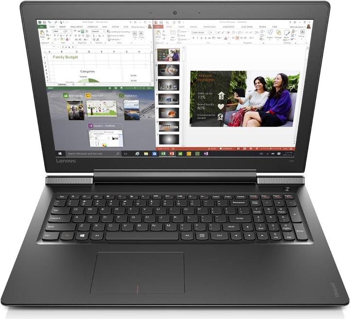 Produktbild Lenovo IdeaPad 700-15 (15.60", Intel Core i7-6700HQ, 32 GB, 128 GB, CH)
