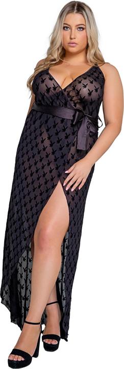 Image du produit Playboy Lingerie - Bunny Noir Slip Dress (S, M)