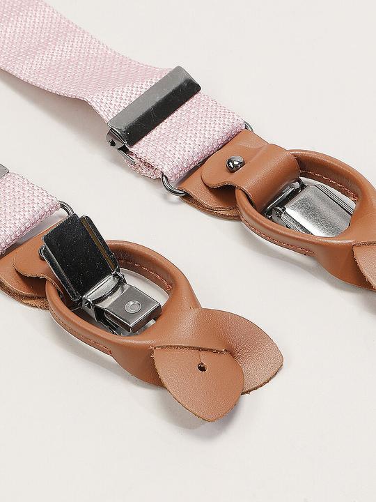 Actual product image Seidenfalter Hosenträger Set Knopf-Clips