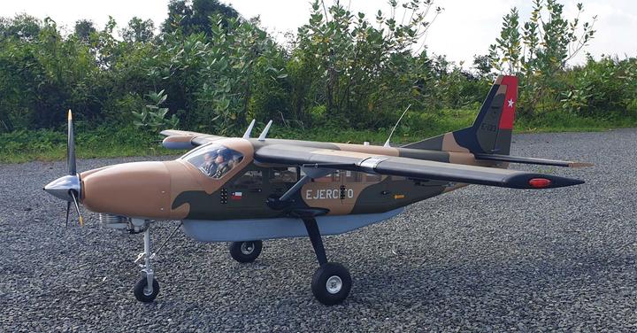 Productafbeelding Seagull Models cessna 208 grand caravan ex 85" 45cc "militair". (Schaalmodel)