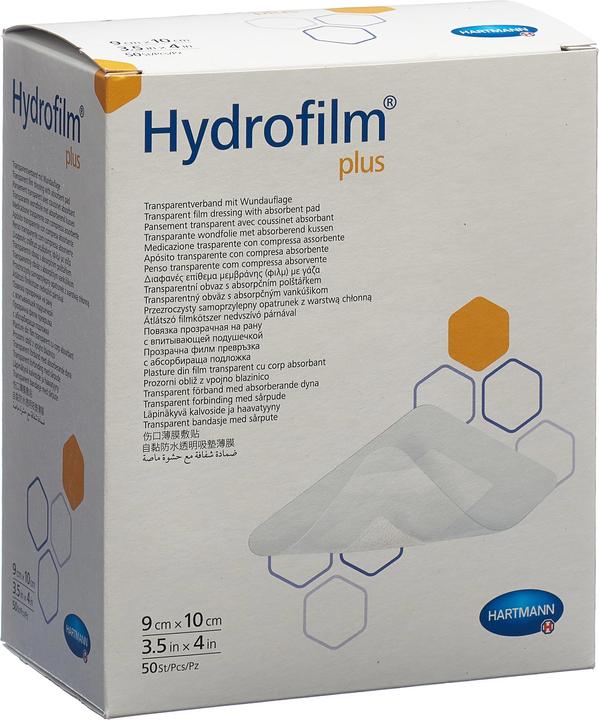 IVF Hartmann Plus wasserdichter Transparentverband à 9cm x 10cm (50 x)