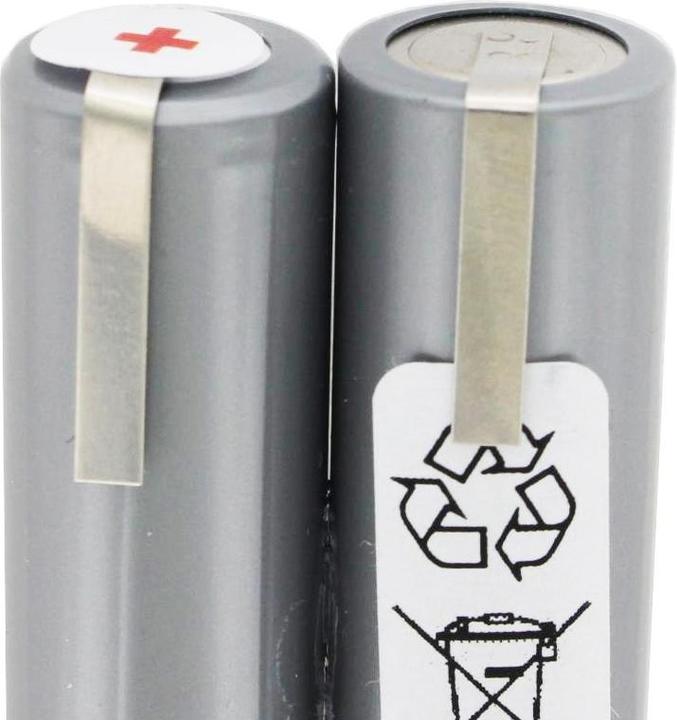 Produktbild AccuCell Akku passend für div. Haarschneider (1 Stk., AA, 2000 mAh)