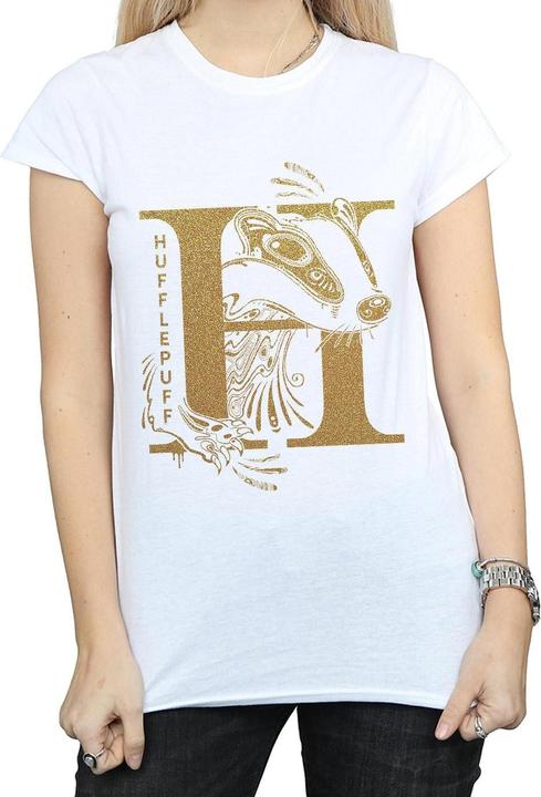 Immagine prodotto Hufflepuff Glitter Maglietta Donna (XL)
