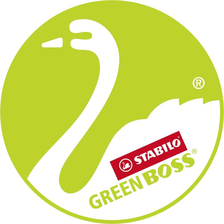 Produktbild STABILO GREEN BOSS Textmarker (Orange, Gelb, Grün, Pink, 5 mm, 4 x)