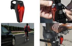 Actual product image Ansmann Bikelight Rear LED break rechargeable