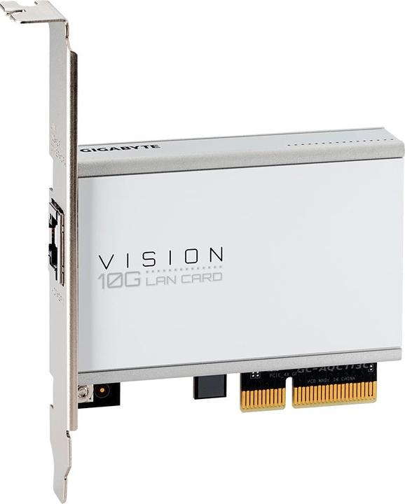 Actual product image Gigabyte Vision 10G LAN Card Single 10GbE Lan RJ45 (PCI Express 3.0 x4)