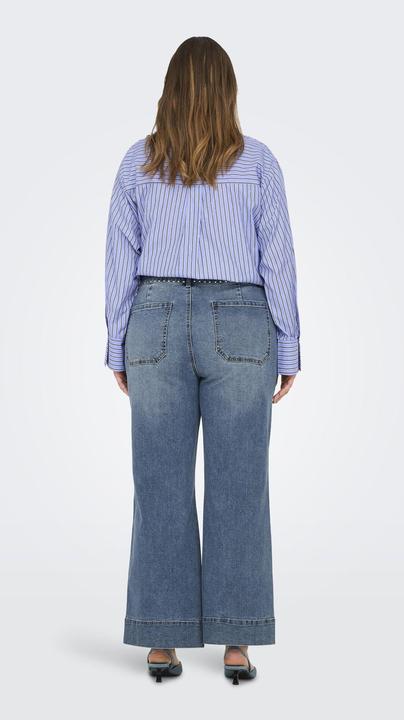 Actual product image Only CARJUICY Hohe Taille Weiter Beinschnitt Jeans Jeans mit weitem Bein (W42/L30)