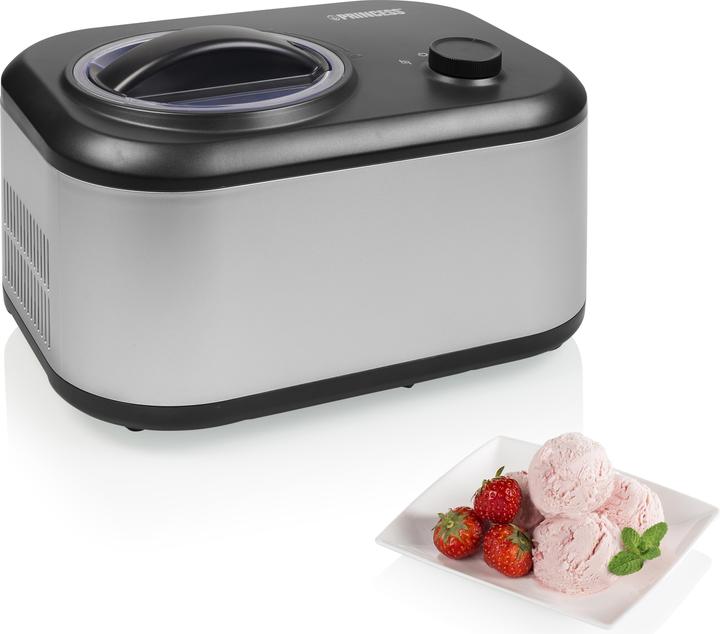 Productafbeelding Princess IJsmachine - inhoud 1 liter, 60 minuten, uitneembare bak, 100 watt, 282608 (EU-stekker)