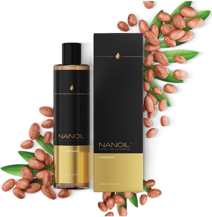 Produktbild Nanoil Mizellenshampoo mit Arganöl (300 ml, Flüssiges Shampoo)