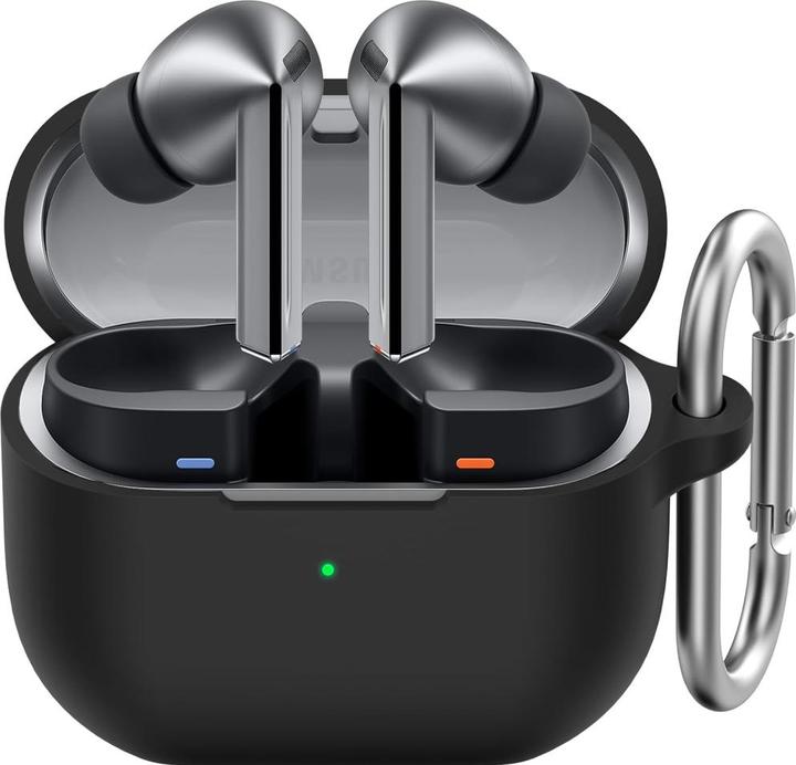 Produktbild Screenguard Samsung Galaxy Buds3 Pro Liquid Silicone Case Hülle mit Karabiner