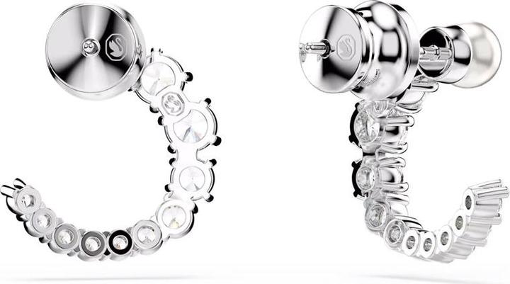 Immagine prodotto Swarovski Perla di cristallo Matrix creoles taglio rotondo bianco (Metallo Swarovski)