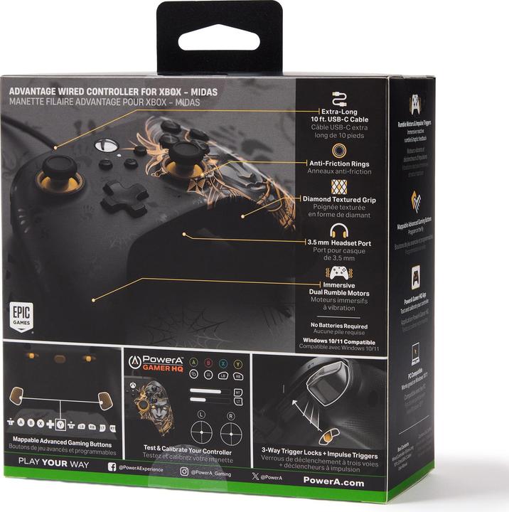 Produktbild PowerA Advantage Wired Controller (Xbox Series X)