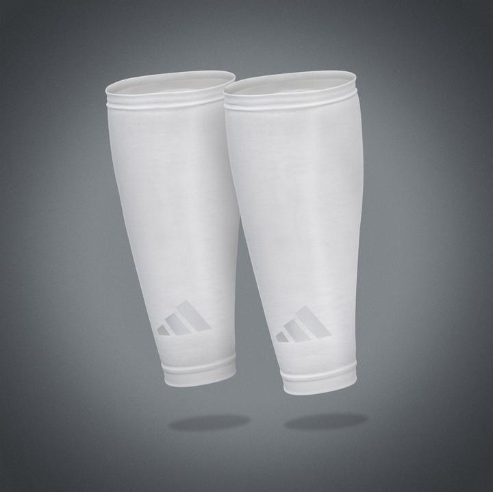 Produktbild adidas Compression Calf Sleeves Weiss, S-M