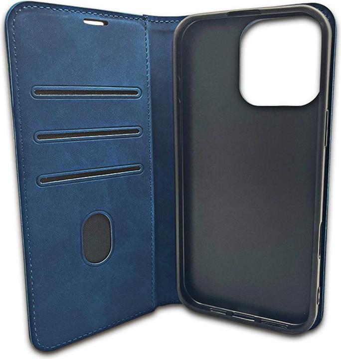 Actual product image OEM Smart Suede case for iPhone 11 navy blue (Apple iPhone 11)
