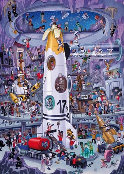Actual product image Heye rocket launch (1000 pieces)