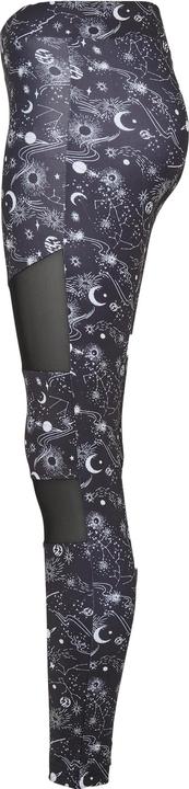 Actual product image Urban Classics Ladies Tech Mesh AOP Leggings - 10978 (M)