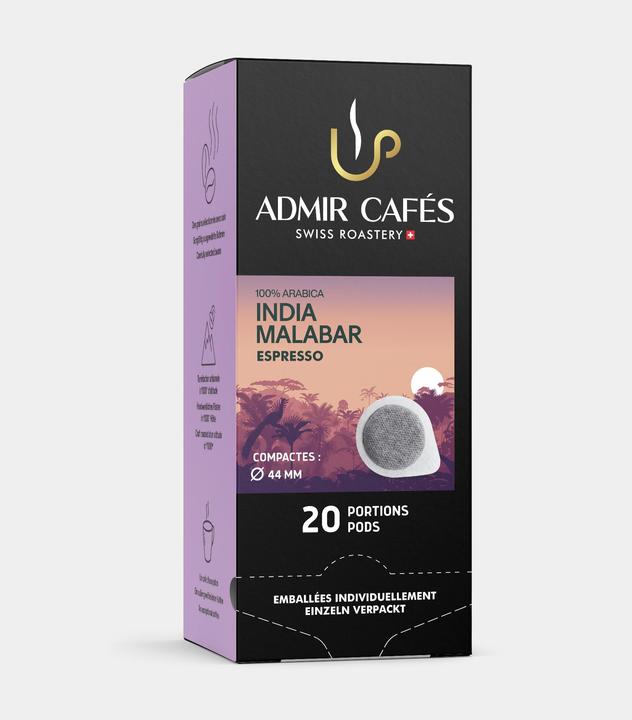 Produktbild Admir Cafés India Malabar (1 x Port.)