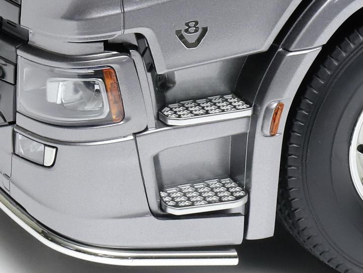 Image du produit Tamiya 1/14 RC Scania 8x4/4 Gun Metal (Kit)