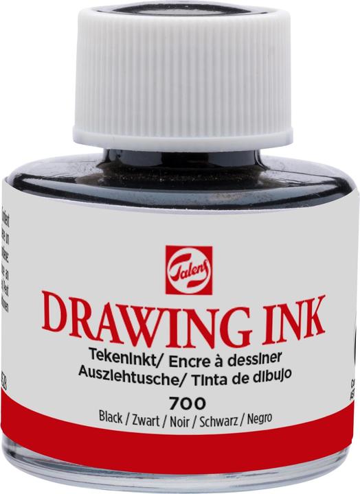 Produktbild Talens Tusche Zeichentusche 11 ml Schwarz (Tintenfass, Schwarz)