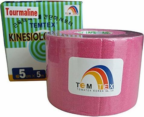 Produktbild Temtex Tejp. kinesio tape 5 cm x 5 m - Variant: Rùžová (5 m)