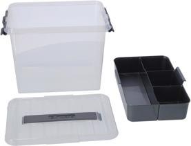 Produktbild Sunware Q-Line Aufbewahrungsbox mit Einsatz 9 Liter (9 l)