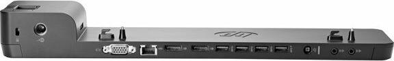 Actual product image HP UltraSlim Docking Station (Docking port (proprietary), 9 Ports)