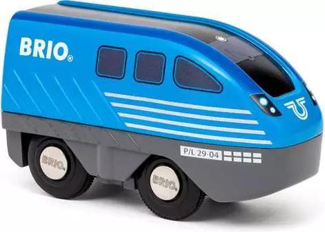 Actual product image Ravensburger BRIO World - 36019 Train with pull-back motor | Toy train for children aged 3 and over
