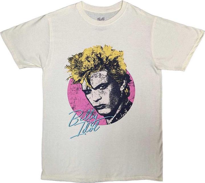 Billy Idol Circle Illustration