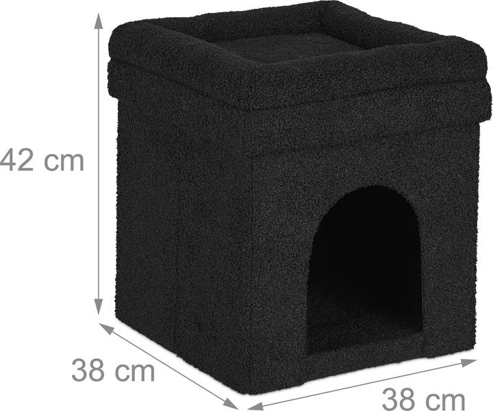 Image du produit Relaxdays Grotte-pour-chat (Chat)