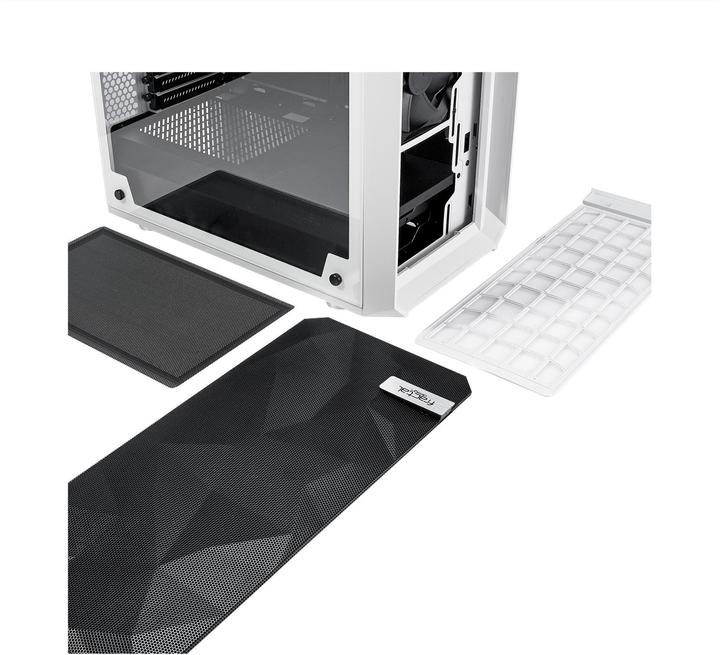Produktbild Fractal Meshify C TG White (ATX, mATX, Mini-ITX)