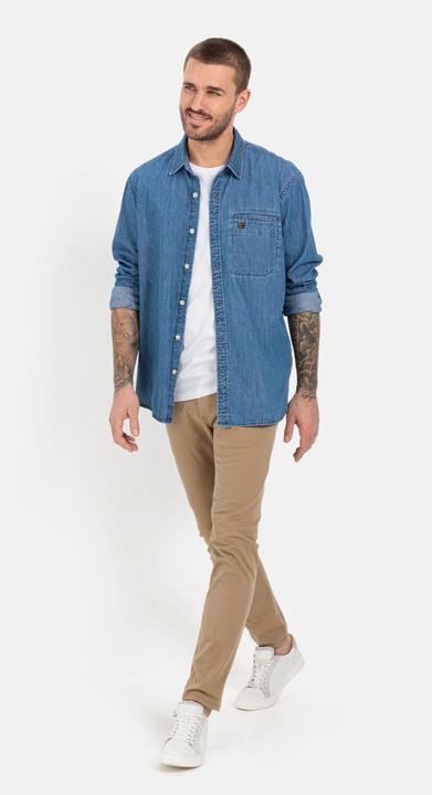 Actual product image Camel Active Denim shirt made from pure cotton (XXL)