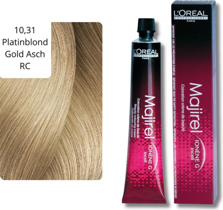 Produktbild L'Oréal Professionnel Majirel (10.31 platinblond gold asch)